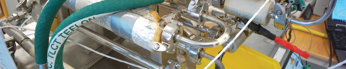corrosion machine. photo.
